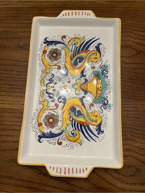 Deruta Ceramiche Platter, Made in Italy